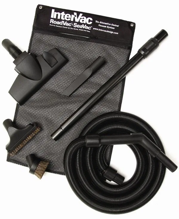 TK 108-B – INTERVAC VAC Vacuum Cleaner Attachment Set, For Use With CSRM/ CS9/ CS10 Vacuum Cleaner One 35 Foot Stretc...